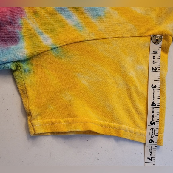 Santa Cruz Skateboards Rainbow Tie Dye Screaming Hand Logo T-Shirt Size Medium - Picture 6 of 6